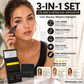 👁️ 3-in-1 Augen Make-up Set – Eyeliner + Spezialapplikator für untere Wimpern, wasserfest, kinderleicht für perfekte Unterwimpern
