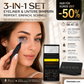 👁️ 3-in-1 Augen Make-up Set – Eyeliner + Spezialapplikator für untere Wimpern, wasserfest, kinderleicht für perfekte Unterwimpern