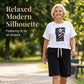 Damen lässiges zweiteiliges Sommer-Shorts-Set