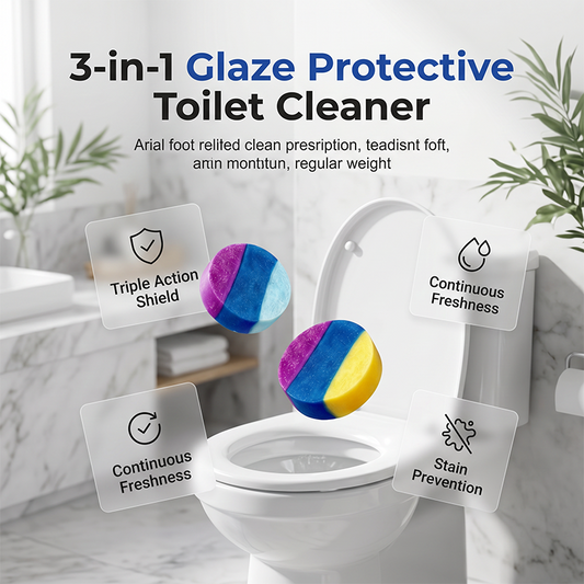 Toilettenreiniger mit Schutzschicht