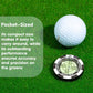 📢📢1 kaufen 1 gratis ! 50 % Rabatt!! ⏰ Präzisions-Golfgrün-Nivelliergerät & Ballmarker⛳
