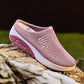 ⏳ Letzter Tag: 50 % Rabatt🔥👟Atmungsaktive Mesh-Plateauslipper für Damen