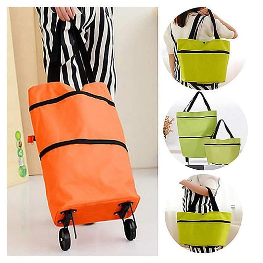 🔥🎁 2 Kaufen, 1 gratis!! 🥳💞 Über 50.000 verkauft! ⚡🛒 Faltbare Einkaufstasche – Grün