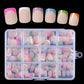 🥳2026 HOT SALE🥳💞50K+ SOLD!💅✨ 50% OFF!🎁 Color Pop Press-On Nails🎨Free handheld mini UV nail lamp💡