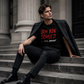 🔥Witziges deutsches Slogan-T-Shirt für Herren, schwarz, Kurzarm, Rundhalsausschnitt