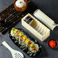 🛍️ 50 % Rabatt – 5-in-1 Sushi-Set – vielseitige Formen, einfache Handhabung & perfekt für DIY-Sushi zuhause 🍣