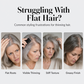 🍑✨Haar‑Volumen‑Spray mit Pfirsichduft, langanhaltend, gibt mehr Fülle, leichtes Styling‑Spray für glattes, flaches Haar
