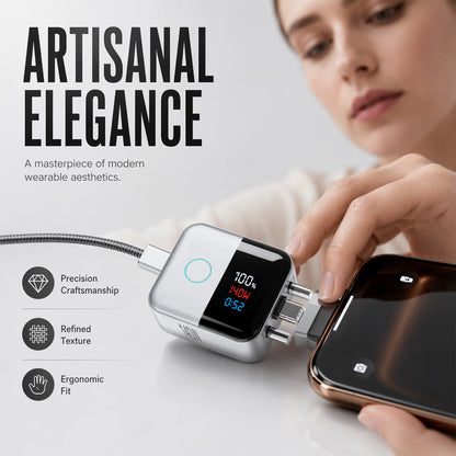 ⚡ Jetzt 50 % Rabatt! USB-C-Smart-Ladegerät mit LED-Anzeige