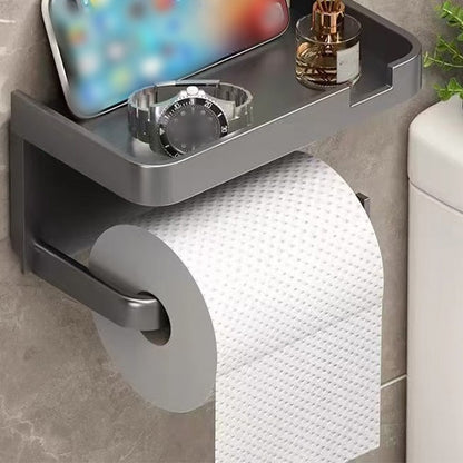 🧻📦 Wand-Toilettenpapierhalter mit Ablagefach – 50% RABATT! Praktische Aufbewahrung für Handy, Seife & Co. – platzsparend, stabil, einfach montiert. 🔥🚽