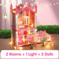 📢📢50% OFF!!⏰DIY Luminous Princess Castle Dollhouse