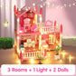 📢📢50% OFF!!⏰DIY Luminous Princess Castle Dollhouse