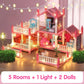 📢📢50% OFF!!⏰DIY Luminous Princess Castle Dollhouse
