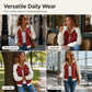 🎁Neuheiten 58 % Rabatt💥Kreative Denim-Splicing-Jacke für Damen 🧥 – Ausgefallene Streetwear für coole Alltags-Looks