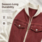 🎁Neuheiten 58 % Rabatt💥Kreative Denim-Splicing-Jacke für Damen 🧥 – Ausgefallene Streetwear für coole Alltags-Looks