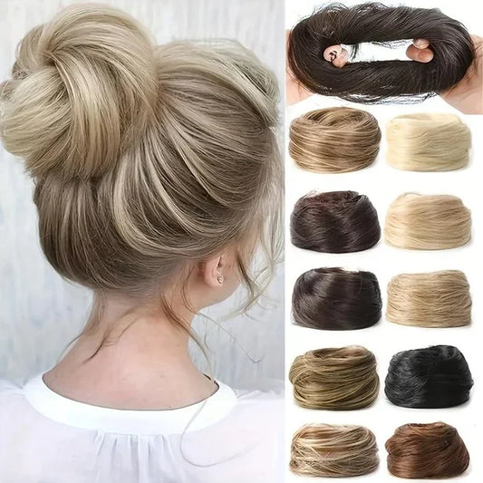 🔥🎁 2+1 GRATIS!!🥳💞 50K+ VERKAUFT! ⚡🎀Haargummi für einen lässigen Dutt für Frauen