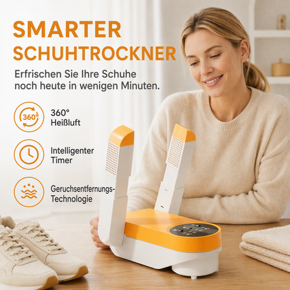 Tragbarer faltbarer elektrischer Schuhtrockner