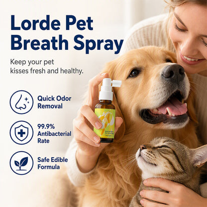 💥 50% korting! 🐶🐱 Mondspray voor honden & katten – 99,9% antibacterieel, neutraliseert geur in seconden. Stille nevel, eetbare formule. 30 ml 🦷