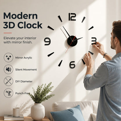 Modern Decorative DIY Wall Clock