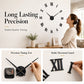 3D DIY Large Roman Numeral Wall Clock