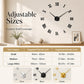 3D DIY Large Roman Numeral Wall Clock