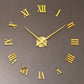 3D DIY Large Roman Numeral Wall Clock