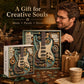 Kreatives Steampunk-Gitarren-3D-Puzzle