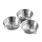 3-in-1-Edelstahl-Pochierform für Eier