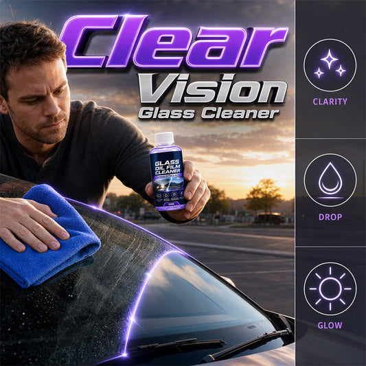 Reiniger für Ölfilme auf Autoglas