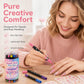 💕Letzter Tag – 50 % Rabatt🌈 24 Farben, doppelseitige Nagellackstifte, Set 5