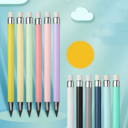 ✏️ Everlasting-Bleistift mit Radiergummi – muss nicht gespitzt werden, bruchsicherer Bleistift für Schule, Zeichnen und den täglichen Gebrauch