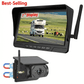 🏆 50 % Rabatt!! 🚛 Fahren Sie mit Zuversicht! Kabellose 1080P HD Rückfahrkamera – Split-Screen-System für LKW & Wohnmobile