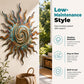 ☀️Metal Sun Silhouette Wall Art Decor