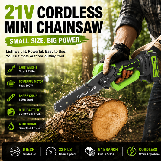 Cordless Mini Electric Chainsaw