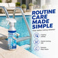 Reinigungsspray für Poolausrüstung und -zubehör