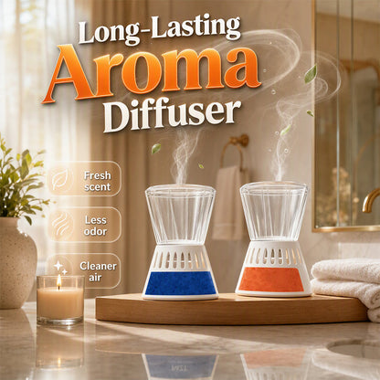 Aromatherapie-Lufterfrischer in Form einer umgekehrten Sanduhr