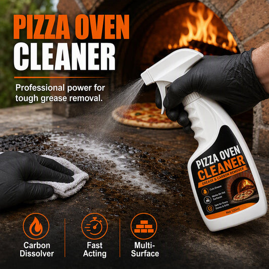 🍕🧼 Hochwirksames Reinigungsspray für Pizzaöfen – Tiefenreiniger für Fett, Ruß und eingebrannten Schmutz