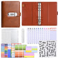 💰Money Saving Budget Binder with Lock – Lockable Money Organizer for Savings & Budgeting ✨