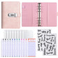 💰Money Saving Budget Binder with Lock – Lockable Money Organizer for Savings & Budgeting ✨