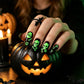 🏆✨Zwei zum Preis von einem!🔥 Leuchtende Halloween-Nagelfolien