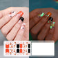 🏆✨Zwei zum Preis von einem!🔥 Leuchtende Halloween-Nagelfolien