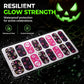 🏆✨Zwei zum Preis von einem!🔥 Leuchtende Halloween-Nagelfolien