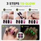 🏆✨Zwei zum Preis von einem!🔥 Leuchtende Halloween-Nagelfolien