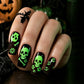 🏆✨Zwei zum Preis von einem!🔥 Leuchtende Halloween-Nagelfolien