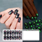 🏆✨Zwei zum Preis von einem!🔥 Leuchtende Halloween-Nagelfolien