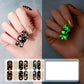 🏆✨Zwei zum Preis von einem!🔥 Leuchtende Halloween-Nagelfolien
