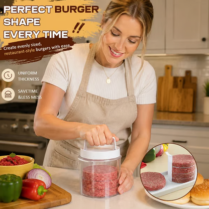 Burger-Patty-Form mit Trennscheiben für die Küche