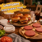 Burger-Patty-Form mit Trennscheiben für die Küche