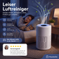 🥳2026 HEISSER VERKAUF🔇 50% RABATT! Geräuscharmer Luftreiniger – Mehrschichtige Filtration, ultraleiser Schlafmodus. Deckt 30–50 m² ab, Bedienung per Knopfdruck. Atmen Sie saubere Luft, ruhen Sie sich entspannt aus. Kein nächtliches Niesen mehr! 🛌✨