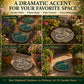 Reusable Dragon Stepping Stone Mold for DIY Garden Paths