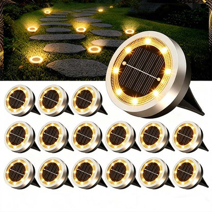 ⏳Zeitlich begrenztes Angebot⏳ Solar-Gartenleuchten mit stimmungsvollen Lichtakzenten im 4er-Pack